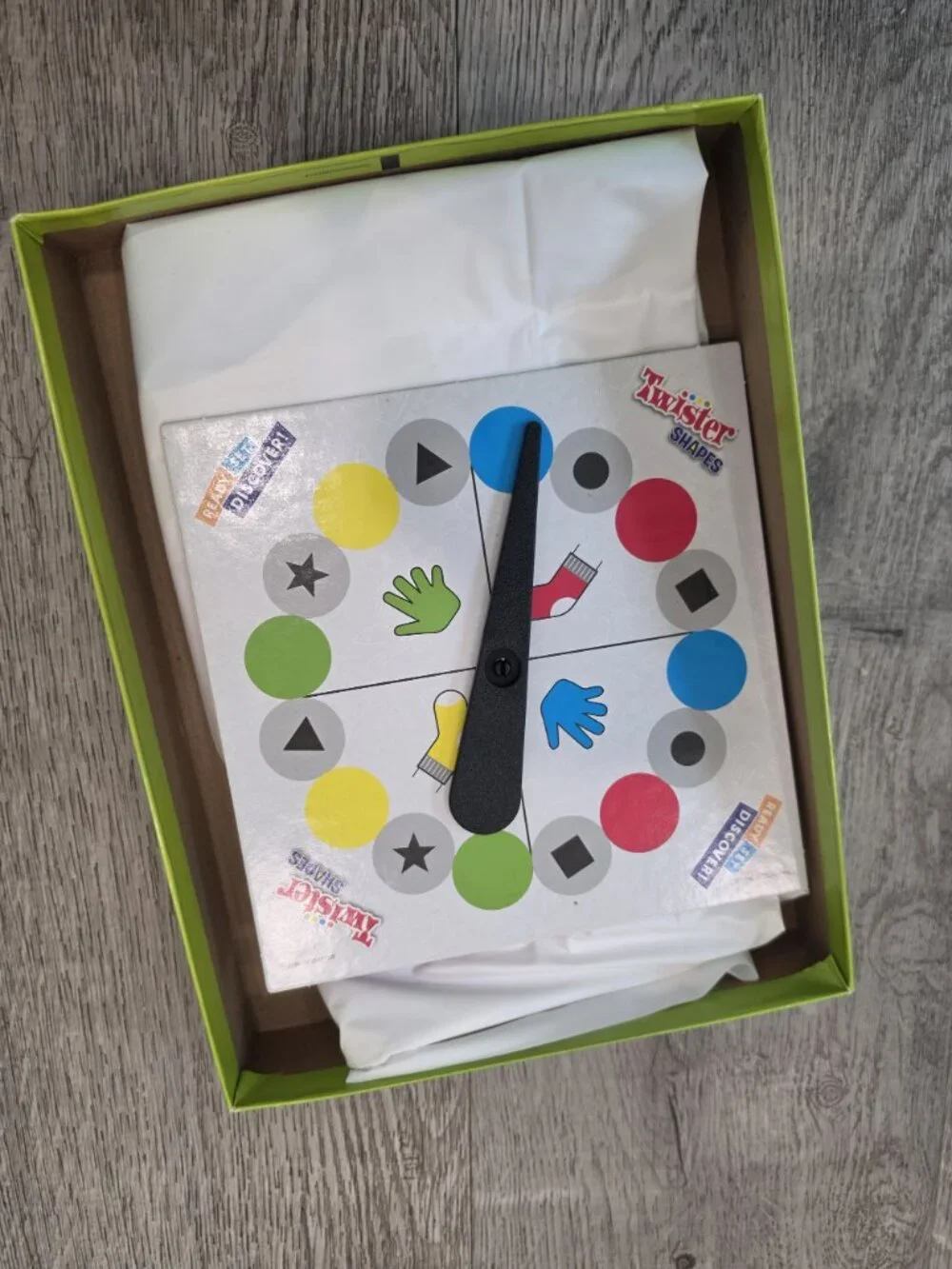 Twister Shapes Board Game For Ages 4+ By Hasbro Gaming Educational & Fun